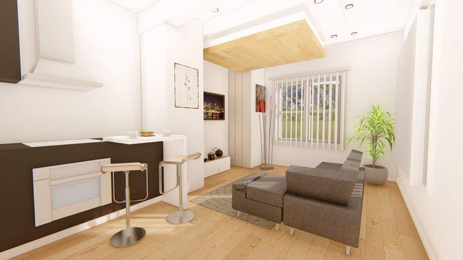 Penyertaan Peraduan #50 untuk                                                 Architect Needed - Living Area Design & Reconfiguration for 2 people
                                            