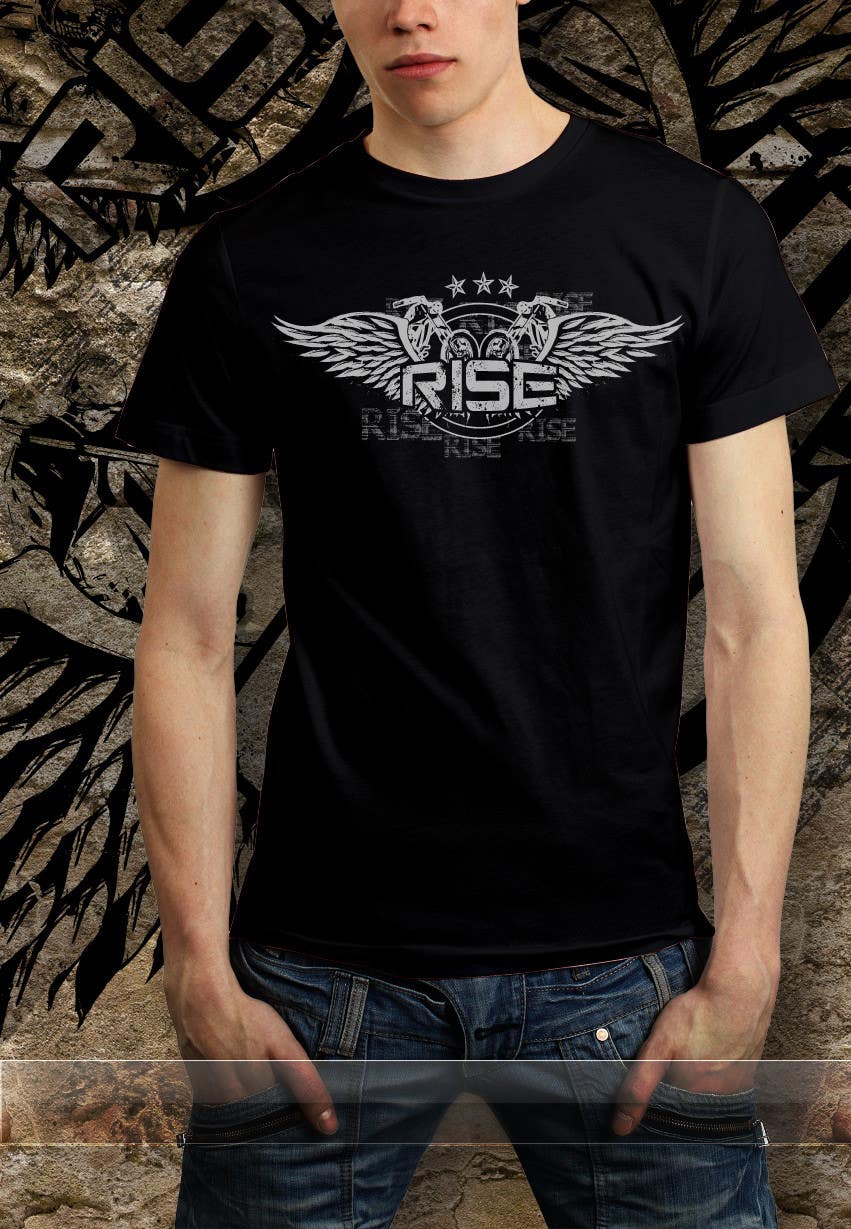 Proposta in Concorso #51 per                                                 T-shirt Design for RiSE (Ride in Style, Everyday)
                                            