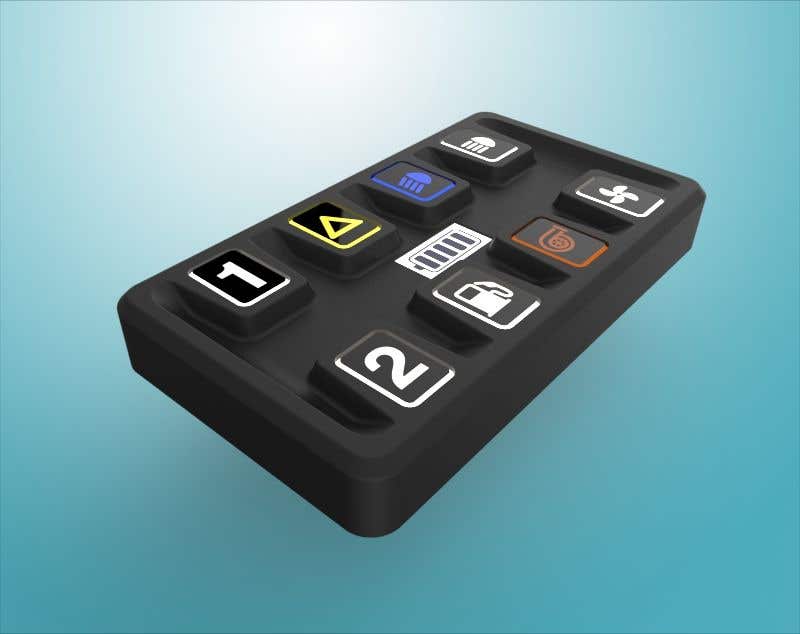 Penyertaan Peraduan #11 untuk                                                 CAD Design Switch Panel Set for off road vehicles
                                            
