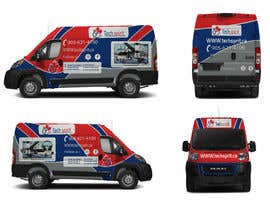 #13 for Commercial vehicle wrap design by eleyashassanemon