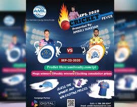 #31 para Contest flyer for Indian Premier League 2020 for Amil Realty de LeonardoGhagra