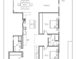Nro 14 kilpailuun Modify a floor plan for an existing house käyttäjältä alvarorodriguez