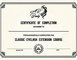 #5 for Eye Lashes Certificate by Ekramul2018