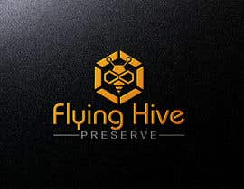 #40 for Flying Hive Preserve Logo by hossinmokbul77