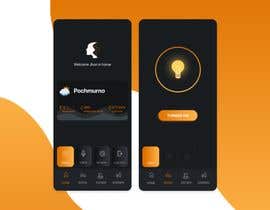 Nro 20 kilpailuun Mobile app design for smart home käyttäjältä uli31