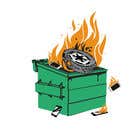 #23 ， Dumpster Fire Icon 来自 RohitChabukswar