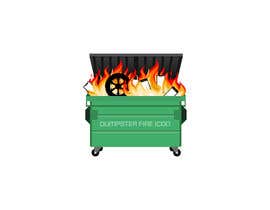 #30 untuk Dumpster Fire Icon oleh lakidesign999
