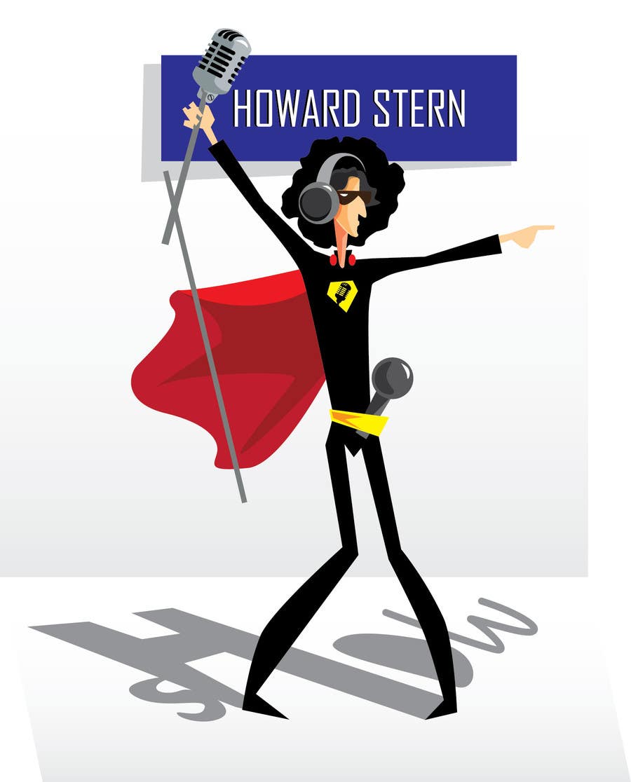 Bài tham dự cuộc thi #14 cho                                                 Cartoon for The Howard Stern Show
                                            