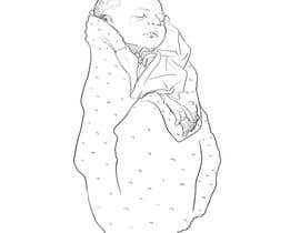 #24 untuk Illustrations of 2 children for birth poster oleh jorgelinasp