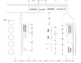 #11 for Kitchen Floor Plan Design by arpits701