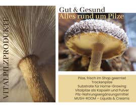 #12 untuk Design of 4 different posters for mushroom shop oleh tszesther
