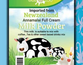 #85 untuk Label for a Milk Powder package oleh motiurrahman97