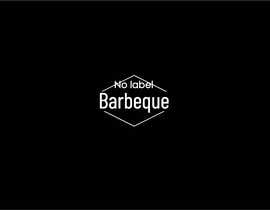 #74 for I need a logo for a company. The company is a BBQ catering/food truck/restaurant business. The name is “No Label Barbecue”. I am looking for a simple and clean design, white letters over a black background. by nitutasnim
