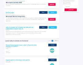 Nro 24 kilpailuun Improve UX and design of Frontend Social website käyttäjältä vivekdaneapen