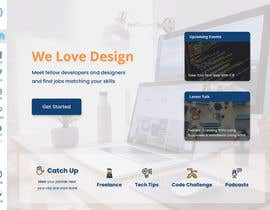 #46 untuk Improve UX and design of Frontend Social website oleh irecka1990