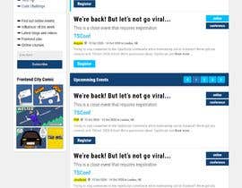 Nro 23 kilpailuun Improve UX and design of Frontend Social website käyttäjältä RIRabbi