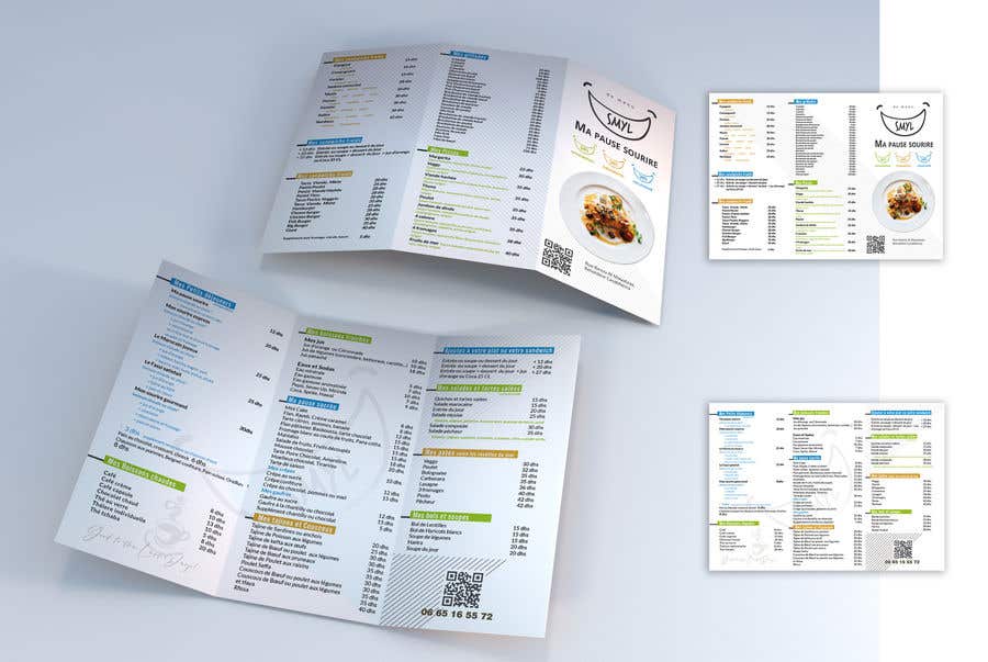 
                                                                                                                        Proposition n°                                            8
                                         du concours                                             Créer un désign de menu sous forme de flyer A5 3 volets pour notre restaurant
                                        