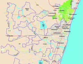 #19 para Detailed color map of City de sayedur431