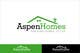 Мініатюра конкурсної заявки №315 для                                                     Logo Design for Aspen Homes - Nationally Recognized New Home Builder,
                                                