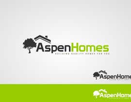 #989 dla Logo Design for Aspen Homes - Nationally Recognized New Home Builder, przez FreelanderTR