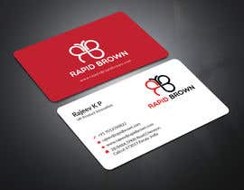#232 ， Require a Business card ,  letter head and envelope  for my company named Rapid brown, 来自 abdullahalrifat9