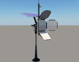 #8 for Do some 3D Modelling for a solar reflector with 4 panels by sarmahemanta