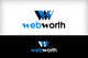 Miniatyrbilde av konkurransebidrag #327 i                                                     Logo Design for WebWorth
                                                