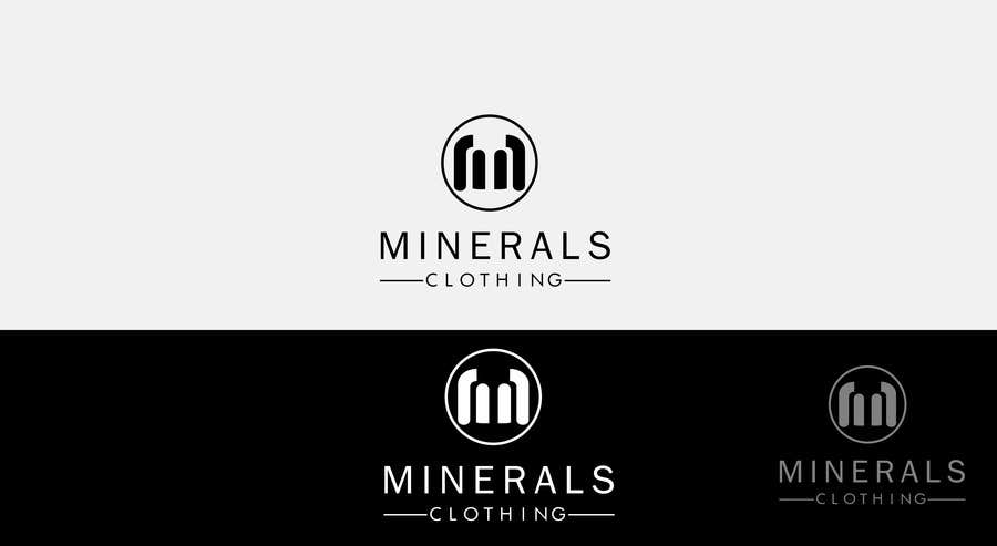 Kilpailutyö #185 kilpailussa                                                 Design a Logo for Minerals Clothing
                                            