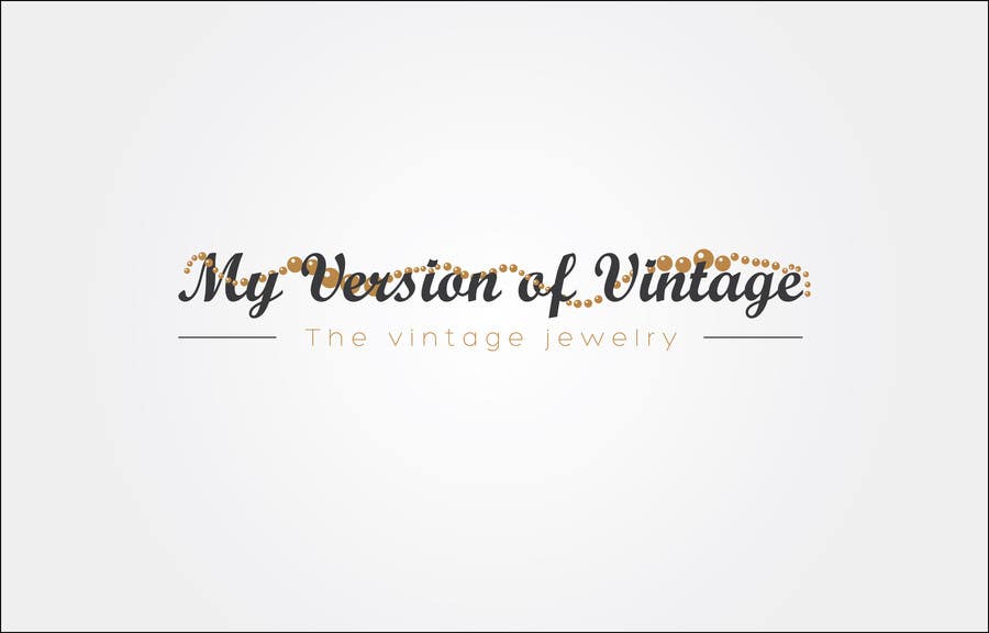 Konkurransebidrag #2 i                                                 Design a Logo for Vintage Jewelry Business
                                            