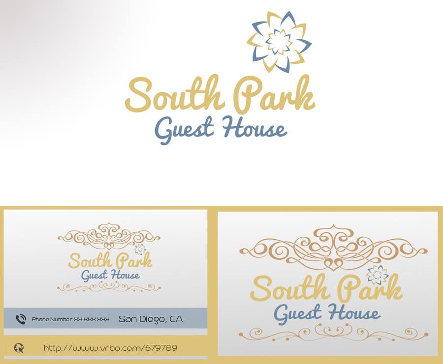 Entri Kontes #134 untuk                                                Design a Logo/ Business card for South Park Guest House
                                            
