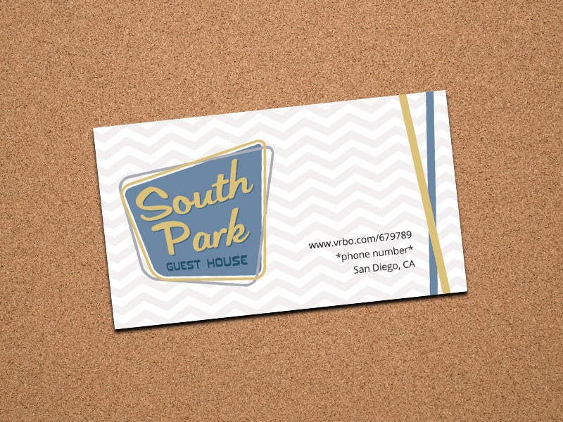 Contest Entry #96 for                                                 Design a Logo/ Business card for South Park Guest House
                                            