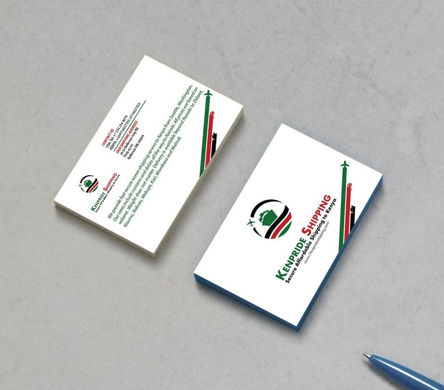 Contest Entry #31 for                                                 Design some Business Card for shipping company
                                            