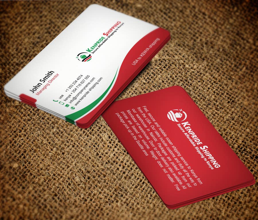 Contest Entry #160 for                                                 Design some Business Card for shipping company
                                            