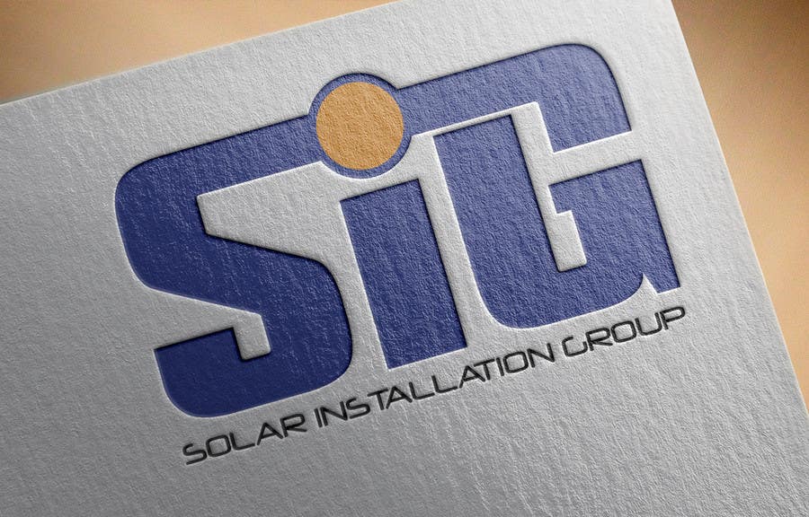 Tävlingsbidrag #48 för                                                 Design a Logo for SIG - Solar Installation Group
                                            