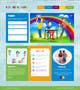 Miniatura de participación en el concurso Nro.5 para                                                     Design a Website Mockup for Kids Social Media site
                                                