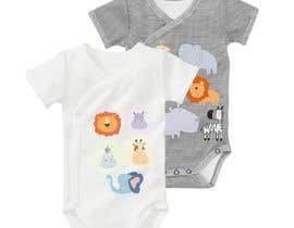#19 for Create a safari illustration of baby cloths af YuliaIvatina