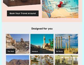 #13 untuk Homepage design for a informational travel website oleh sharifkaiser