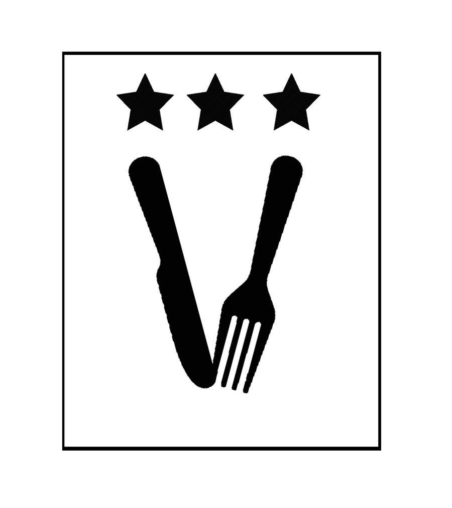 Συμμετοχή Διαγωνισμού #4 για                                                 Design some Icons for 2-3 star knife and fork
                                            