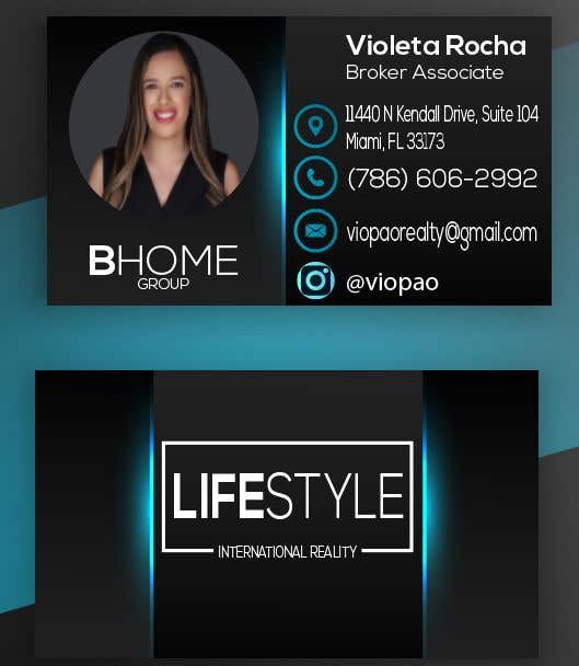 Penyertaan Peraduan #358 untuk                                                 Business Card Design - Violet Rocha
                                            