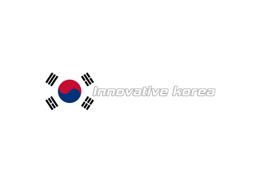 Kilpailutyö #2 kilpailussa                                                 Design a Creative logo for Innovative Korea
                                            
