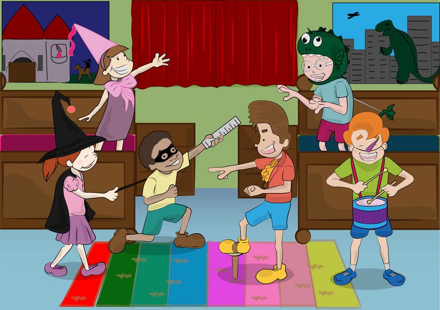 #35. pályamű a(z)                                                  Illustration for Preschool activities for KIDS.
                                             versenyre