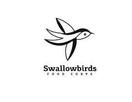 #291 para Create Logo for &quot;Swallowbirds Food Corps&quot; por denysmuzia
