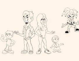 #31 untuk Design my cartoon characters oleh BrandDesign3