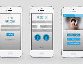 #39 for Design an App Mockup for a Gym by vickysmart