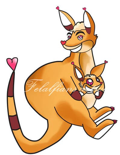 Contest Entry #77 for                                                 ILLUSTRATION KANGAROO CHARACTER
                                            