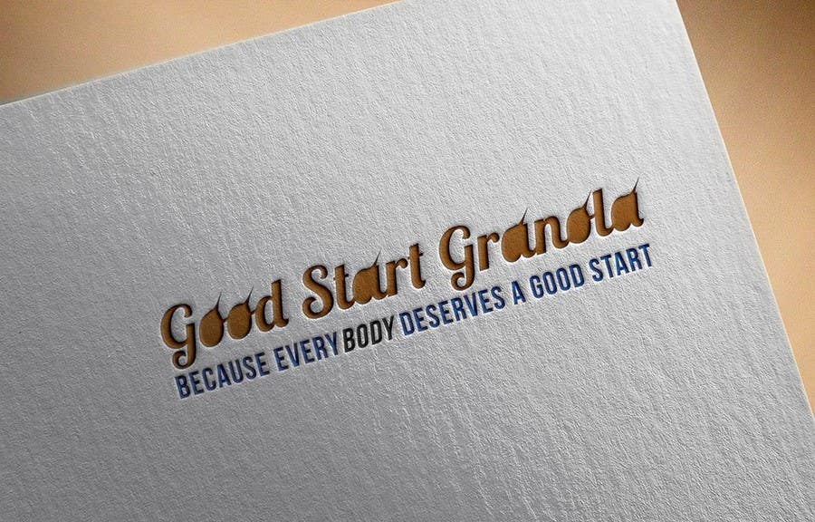 Wasilisho la Shindano #29 la                                                 Design a Logo for Good Start Granola
                                            