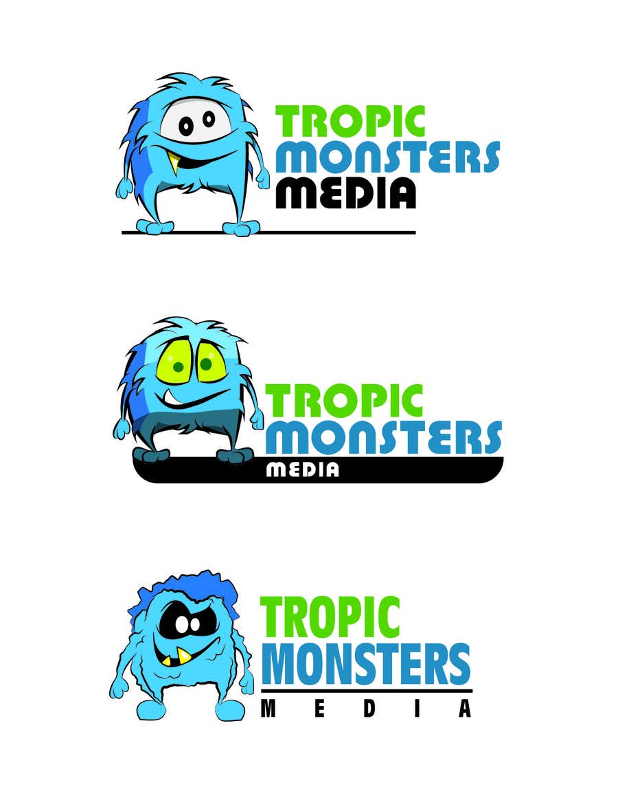 Kilpailutyö #50 kilpailussa                                                 Design a Cartoon Monster for a Media Company
                                            