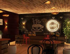 #8 for cafe lounge  design &quot;chocolate and  recycled decor&quot; name &quot;Atellier de Chocolat&quot; by Shuhadh