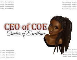 #20 for I need a logo designed. Logo for social media African American female with small braids or small deadlocks with title CEO of COE(Creator of Excellence) by sumeraashiq36
