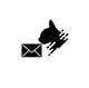 Contest Entry #22 thumbnail for                                                     Graphic a cat silhouette design on Letter Box / Mail Box
                                                